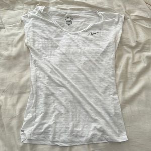 White Nike dri-fit T-shirt, size XS